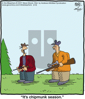 In the Bleachers on Saturday March 18, 2017 Comic Strip