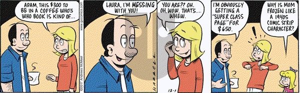Adam@Home on Friday December 1, 2017 Comic Strip