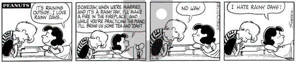 Peanuts - Saturday April 18, 1970 Comic Strip