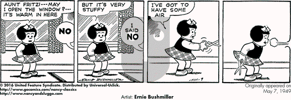 Nancy Classics on Wednesday June 11, 2025 Comic Strip