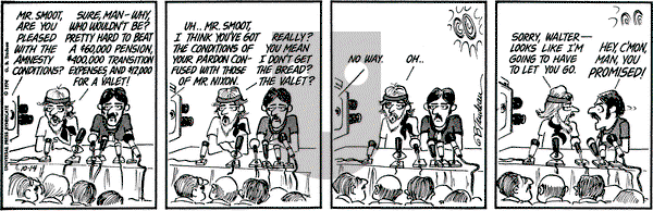 Doonesbury on Monday October 14, 1974 Comic Strip
