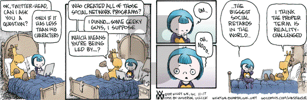 Non Sequitur on Tuesday November 17, 2009 Comic Strip