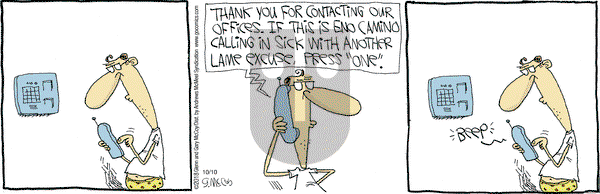 The Duplex on Wednesday October 10, 2018 Comic Strip