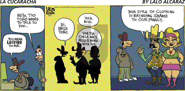 La Cucaracha on Sunday March 23, 2003 Comic Strip
