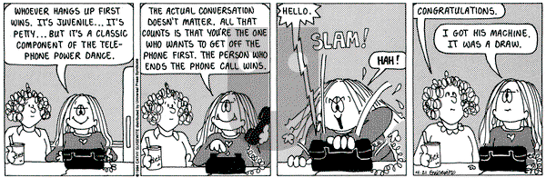 Cathy Classics on Thursday April 21, 1994 Comic Strip