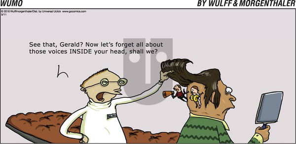 WuMo on Sunday September 11, 2016 Comic Strip