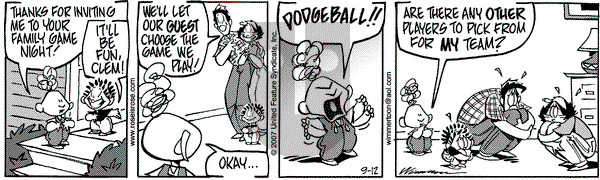 Rose is Rose - Wednesday September 12, 2007 Comic Strip