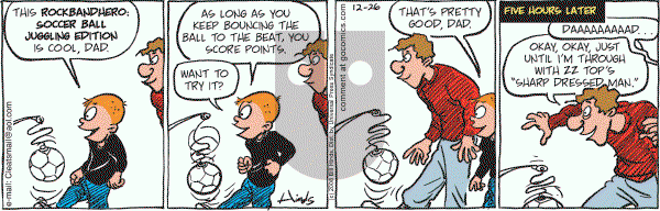 Cleats - Friday December 26, 2008 Comic Strip