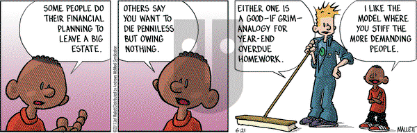 Frazz on Wednesday June 21, 2017 Comic Strip