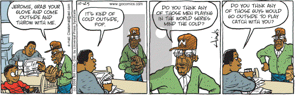 Cleats - Thursday October 3, 2024 Comic Strip