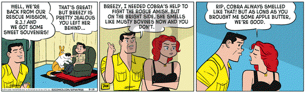 Rip Haywire on Friday September 18, 2015 Comic Strip