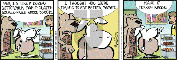 DeFlocked on Monday October 16, 2017 Comic Strip