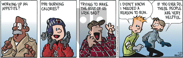 Frazz on Thursday November 27, 2014 Comic Strip