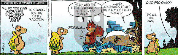 Over the Hedge on Wednesday March 4, 2020 Comic Strip