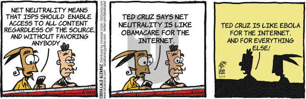 La Cucaracha on Thursday December 4, 2014 Comic Strip