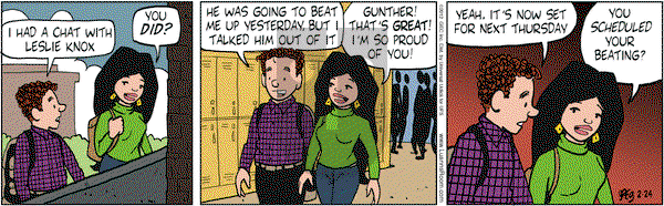 Luann on Friday February 24, 2012 Comic Strip