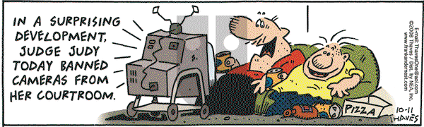 Frank and Ernest on Saturday October 11, 2008 Comic Strip