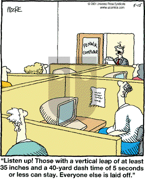In the Bleachers - Tuesday May 15, 2001 Comic Strip