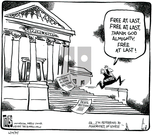 Tom Toles on Wednesday June 14, 1995 Comic Strip