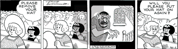 Nancy Classics on Monday December 16, 2024 Comic Strip