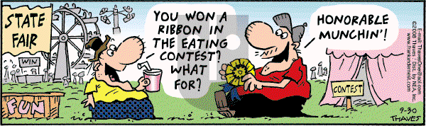Frank and Ernest - Tuesday September 30, 2008 Comic Strip
