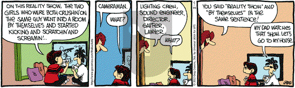 The Buckets on Friday May 25, 2012 Comic Strip