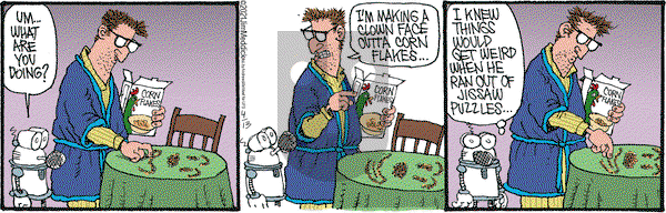 Monty on Tuesday April 13, 2021 Comic Strip