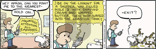 DeFlocked on Saturday April 11, 2009 Comic Strip
