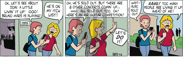 Luann on Friday September 8, 2017 Comic Strip