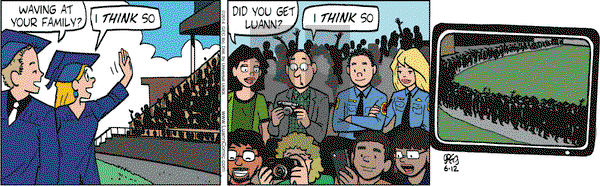 Luann on Thursday June 12, 2014 Comic Strip