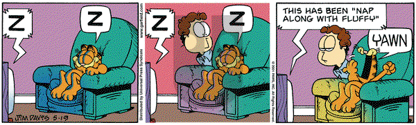 Garfield - Saturday May 19, 2001 Comic Strip
