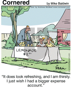 Cornered on Monday July 30, 2018 Comic Strip