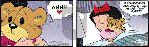 Nancy on Saturday September 10, 2016 Comic Strip