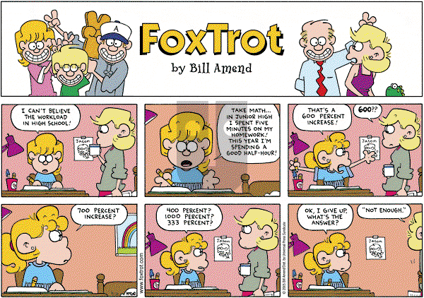 FoxTrot on Sunday September 11, 2005 Comic Strip