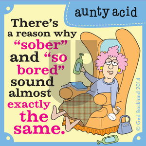 Aunty Acid on Wednesday July 23, 2014 Comic Strip
