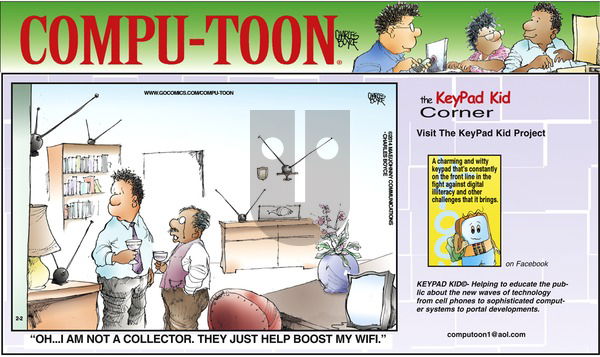 Compu-toon on Sunday February 2, 2014 Comic Strip