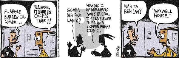 La Cucaracha on Monday March 2, 2015 Comic Strip