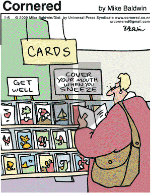 Cornered on Tuesday January 6, 2009 Comic Strip