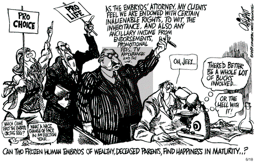 Pat Oliphant on Monday June 18, 1984 Comic Strip