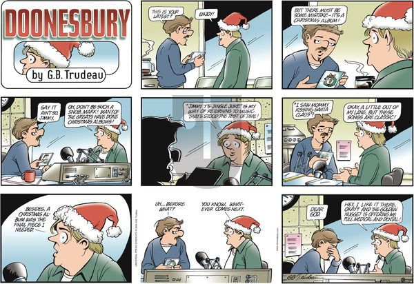 Doonesbury on Sunday December 24, 2006 Comic Strip