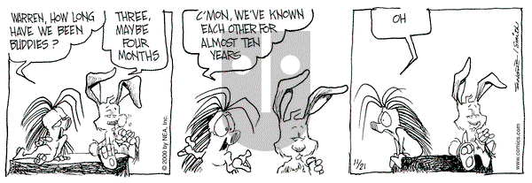 The Grizzwells on Saturday May 5, 2001 Comic Strip