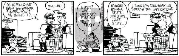 Monty on Wednesday February 26, 2003 Comic Strip