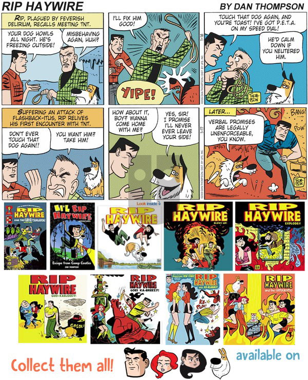 Rip Haywire on Sunday April 29, 2018 Comic Strip
