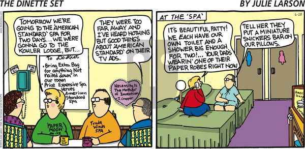 The Dinette Set on Wednesday April 23, 2025 Comic Strip