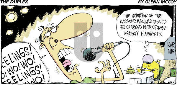 The Duplex - Sunday March 11, 2001 Comic Strip