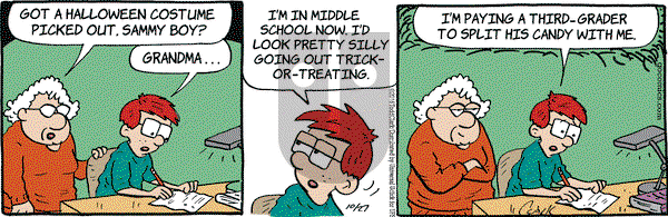 Lola on Thursday October 27, 2016 Comic Strip