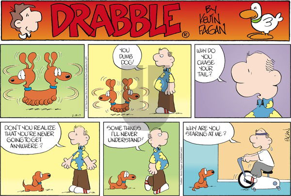 Drabble on Sunday February 19, 2017 Comic Strip