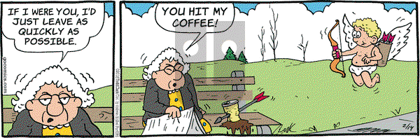 Lola on Wednesday February 14, 2018 Comic Strip