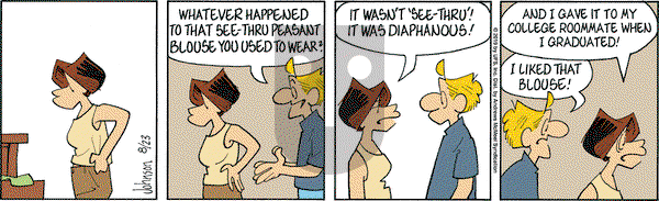 Arlo and Janis on Friday August 23, 2019 Comic Strip