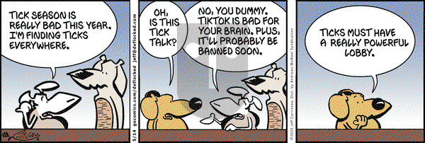 DeFlocked on Wednesday May 14, 2025 Comic Strip